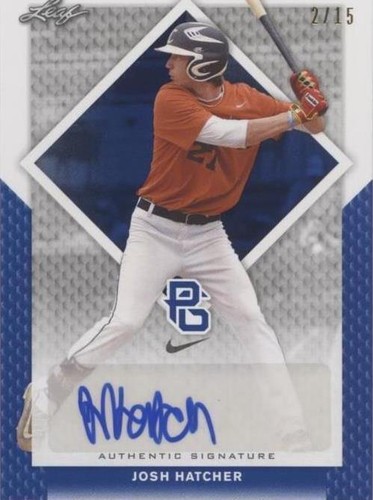 2016 Leaf Perfect Game National Showcase - Josh Hatcher #BA-165