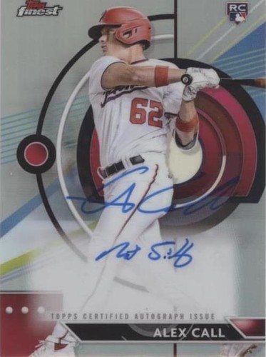 2023 Topps Finest - Alex Call #FA-AC
