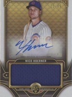 2022 Topps Triple Threads - Nico Hoerner #ASJR-NH