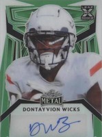 2023 Leaf Metal Dontayvion Wicks #PA-DW3