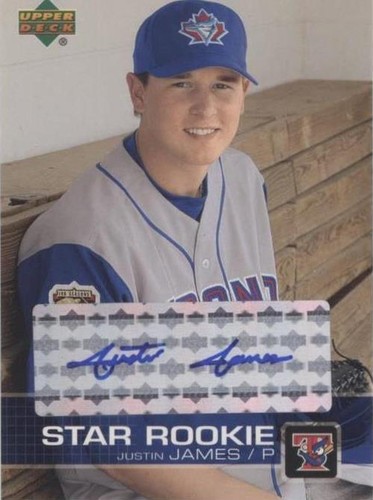 2003 Upper Deck Prospect Premieres - Justin James #P40