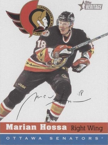 2000-01 Topps Heritage - Marian Hossa #68
