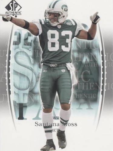 2003 SP Authentic Santana Moss #64