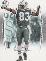 2003 SP Authentic Santana Moss #64