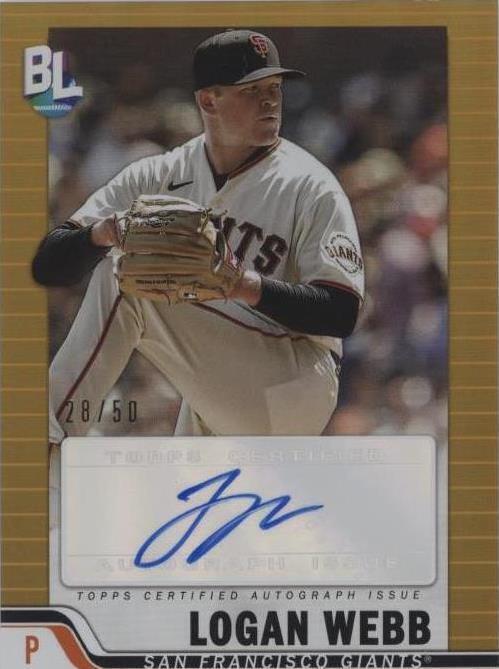 Logan Webb Autograph サイン 2023 Topps　オート Logan Webb Autograph サイン 2023 Topps オート 2023 Topps Big