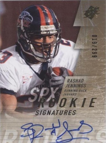 2009 SPx Rashad Jennings #163