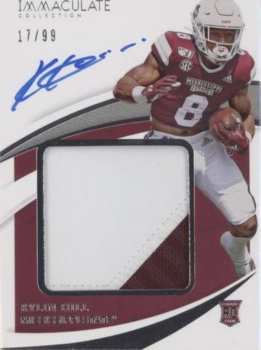 2021 Panini Immaculate Collection Collegiate Kylin Hill #PPA-KH