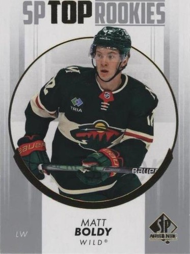 2022-23 SP Authentic - Matt Boldy #TR-2