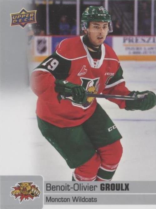 2019-20 Upper Deck CHL - Benoit-Olivier Groulx #95