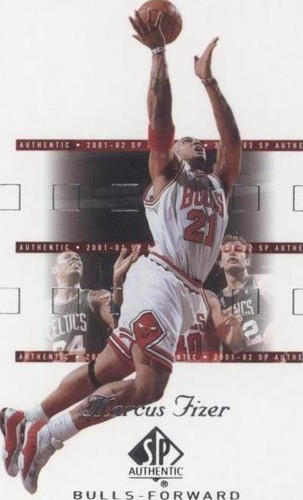 2001-02 SP Authentic - Marcus Fizer #12