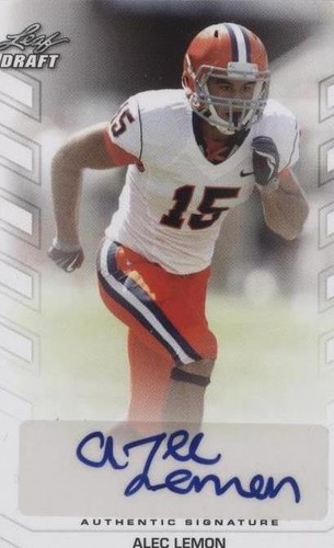 2013 Leaf Draft Alec Lemon #BA-AL1