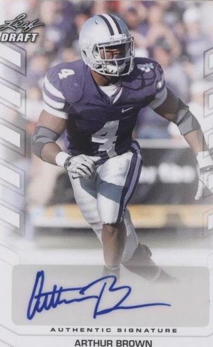 2013 Leaf Draft Arthur Brown #BA-AB2