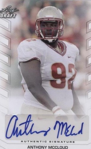 2013 Leaf Draft Anthony Mccloud #BA-AM1
