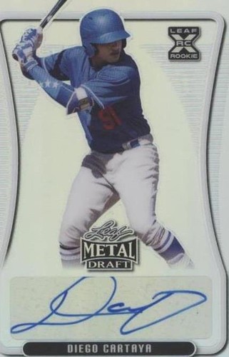 2020 Leaf Metal Draft - Diego Cartaya #BA-DC2