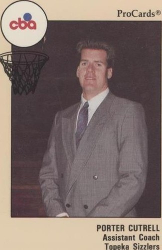 1989-90 ProCards CBA - Porter Cutrell #177