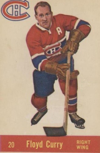 1957-58 Parkhurst - Floyd Curry #20