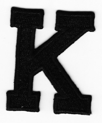 BLACK BLOCK LETTER 