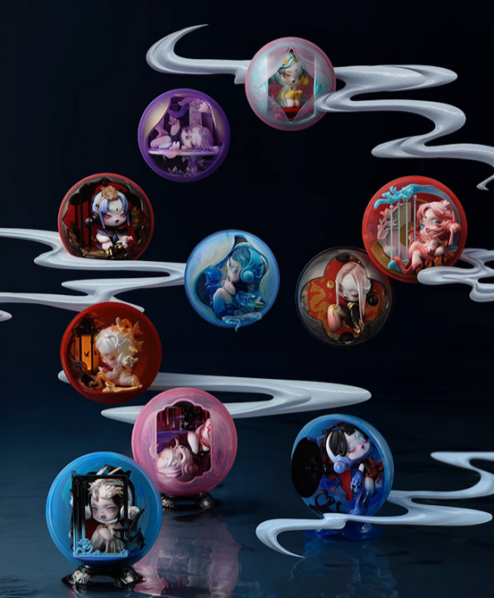 SKULLPANDA The Mirage フィギュア 未開封 4個セット SKULLPANDA The Mirage フィギュア 未開封 4個セット