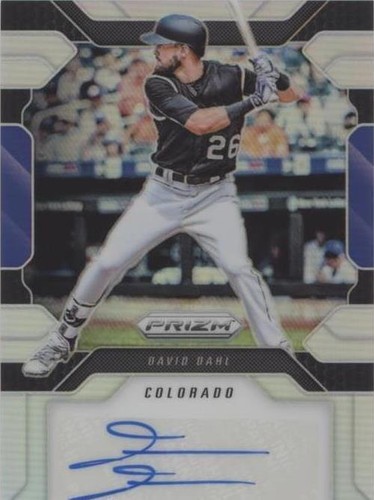 2017 Panini Chronicles - David Dahl #AP-DD