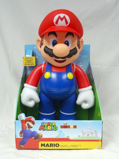 ゲームキャラクター super mario big action figure Super Mario Big Action Figure Mario Nintendo Taito Promo