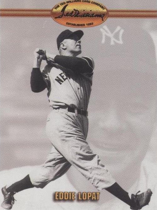 1993 Ted Williams Card Company - Eddie Lopat #65