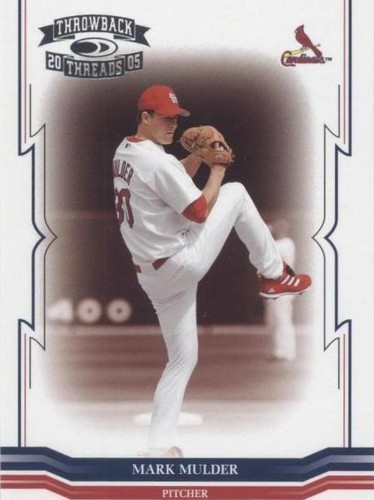 2005 Donruss Throwback Threads - Mark Mulder #169