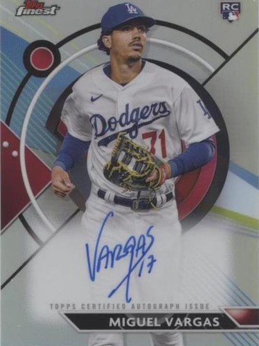 2023 Topps Finest - Miguel Vargas #FA-MV