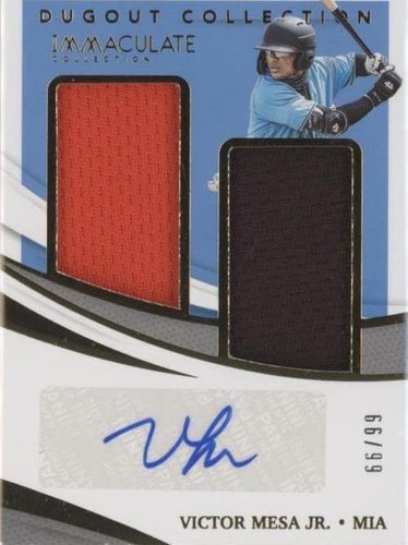 2021 Panini Immaculate Collection - Victor Mesa Jr. #DC-VMJ