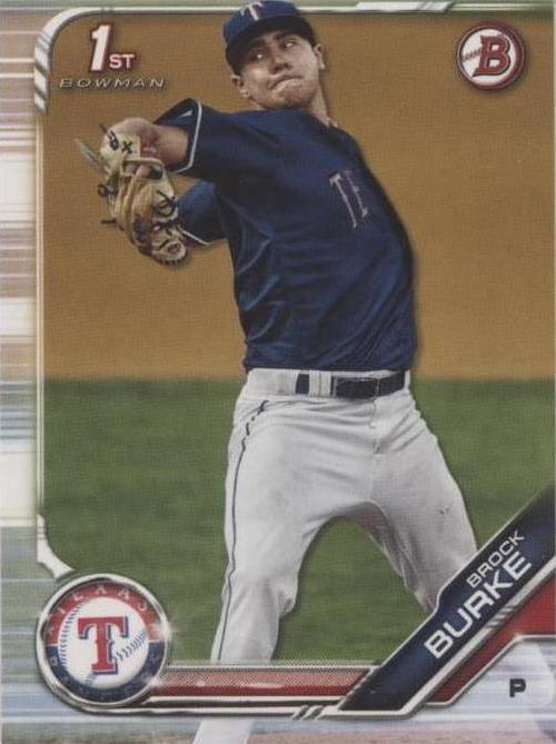 2019 Bowman - Brock Burke #BP-137