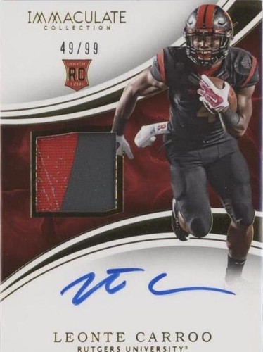 2016 Panini Immaculate Collection Collegiate Leonte Carroo #126