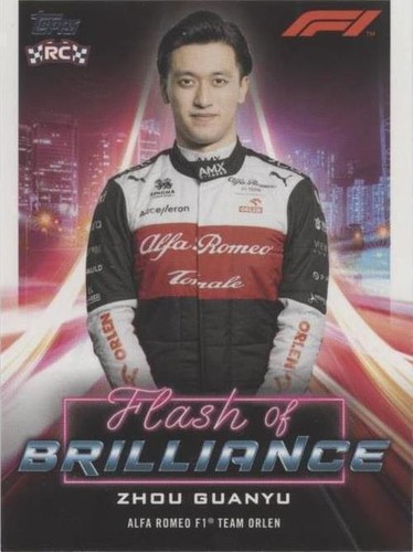 2022 Topps Formula 1 - Zhou Guanyu #FOB-GZ