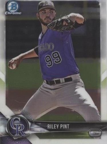 2018 Bowman Chrome - Riley Pint #BCP219