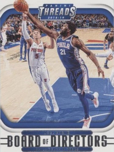 2018-19 Panini Threads - Joel Embiid #3