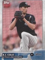 2015 Topps Pro Debut - A.J. Cole #56