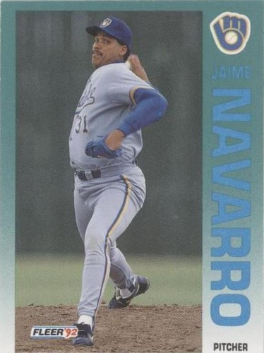1992 Fleer - Jaime Navarro #183