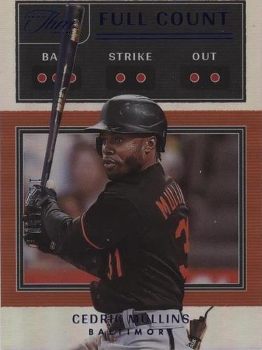 2022 Panini Three and Two - Cedric Mullins #FC-19