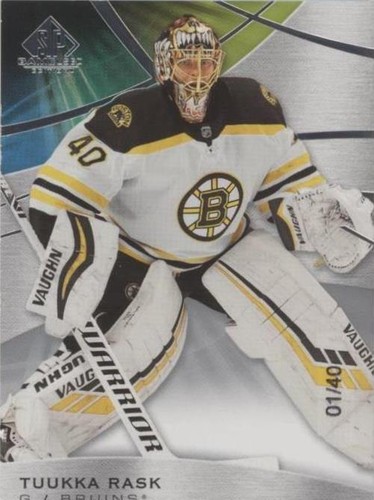 2019-20 Upper Deck SP Game Used - Tuukka Rask #20