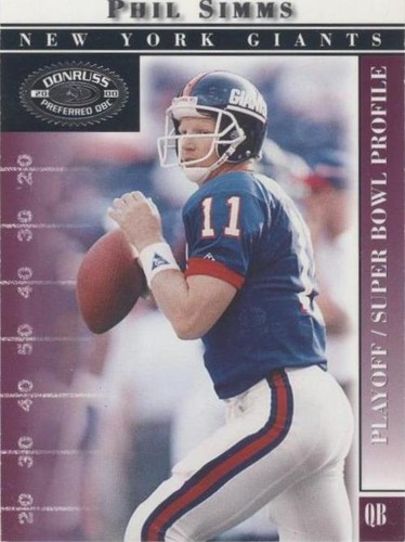 2000 Donruss Preferred QBC Phil Simms #89
