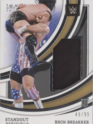 2022 Panini Immaculate Collection WWE - Bron Breakker #SM-BBK