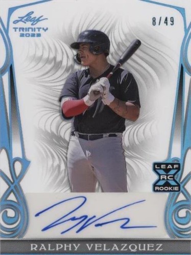 2023 Leaf Trinity - Ralphy Velazquez #BA-RV1