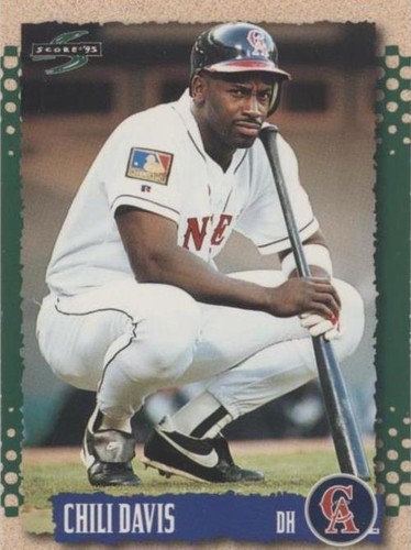1995 Score - Chili Davis #14
