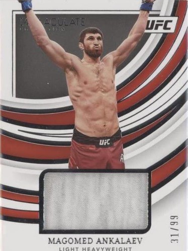 2022 Panini Immaculate Collection UFC - Magomed Ankalaev #FN-MAK