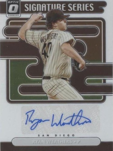 2021 Panini Donruss Optic - Ryan Weathers #SS-RW