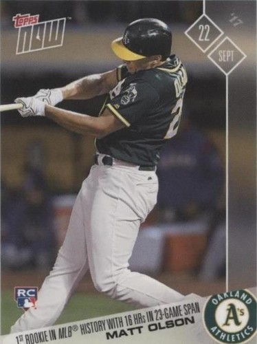 2017 Topps Now - Matt Olson #641