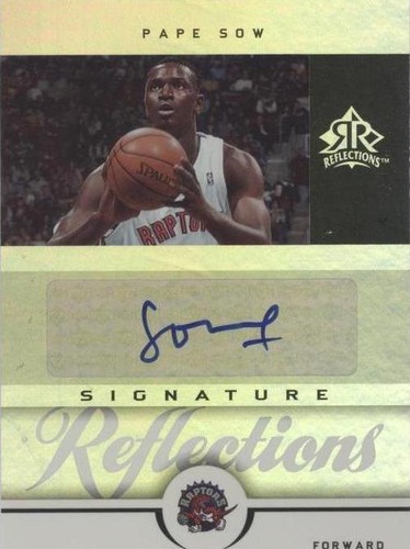 2005-06 Upper Deck NBA Reflections - Pape Sow #SR-PS