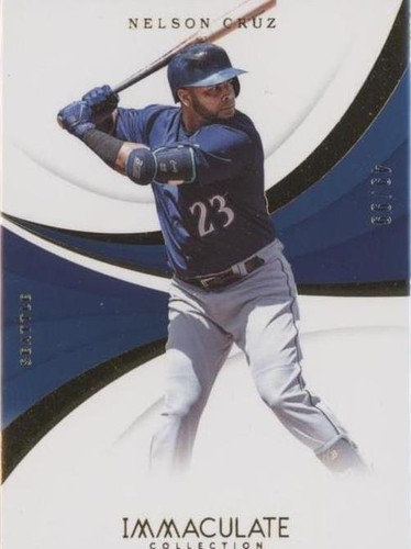 2018 Panini Immaculate Collection - Nelson Cruz #101