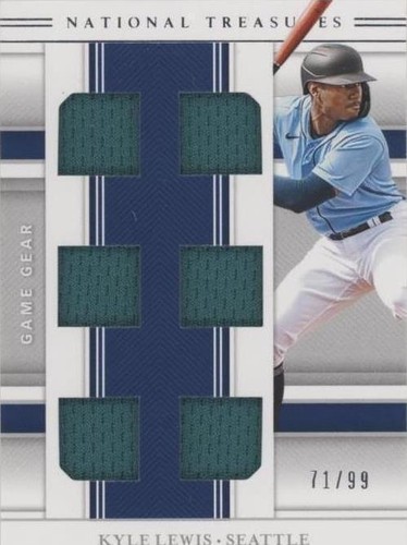 2020 Panini National Treasures - Kyle Lewis #GGMS-KL
