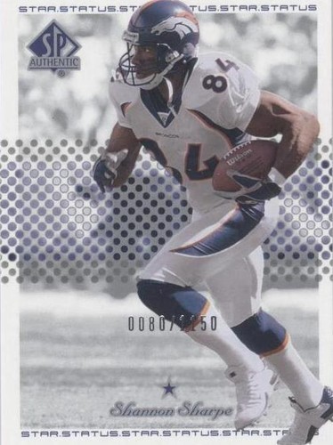 2002 SP Authentic Shannon Sharpe #154