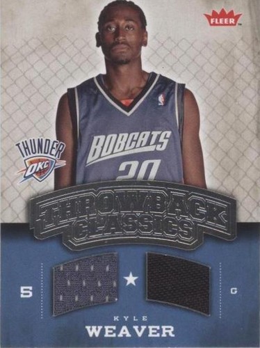 2008-09 Fleer - Kyle Weaver #NBA-KW