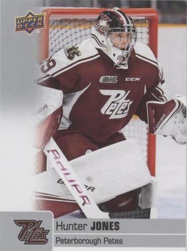 2019-20 Upper Deck CHL - Hunter Jones #45